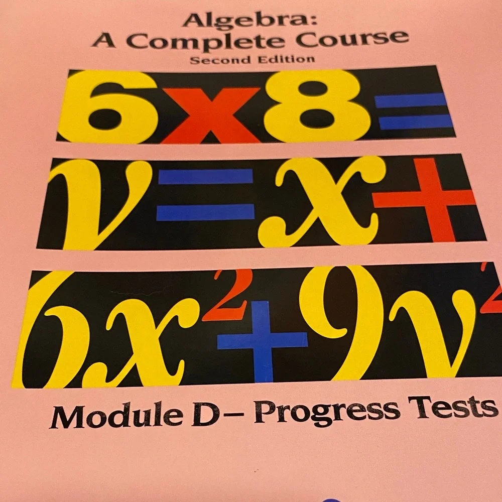 Algebra: A Complete Course Second Edition - Picture 13 of 13